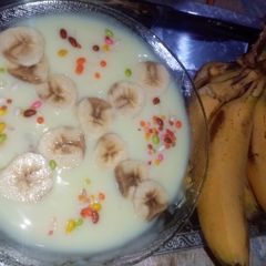 A picture of Banana halwa.