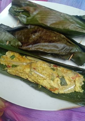 Foto resep Pepes Bakar Tahu dan Teri Basah