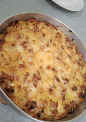 صورة لوصفة غراتان بطاطا على السريع 😋