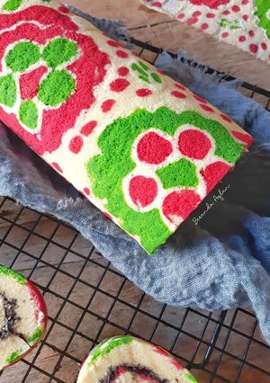 Foto resep Bolu Gulung Batik Panggang