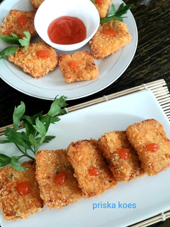 Foto resep Nugget Ayam Sayuran Keju