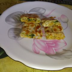 Chicken paratha A picture of Chicken paratha.