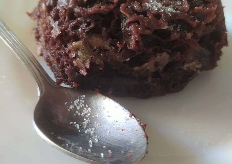 Bizcocho a la taza en microondas 🥧☕