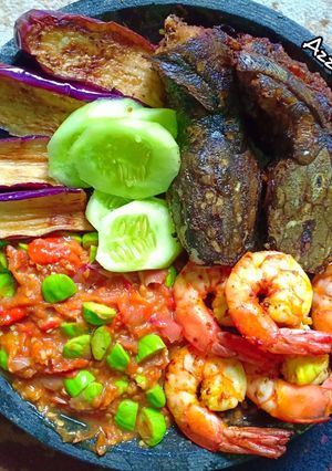 Foto resep Pecel lele komplit