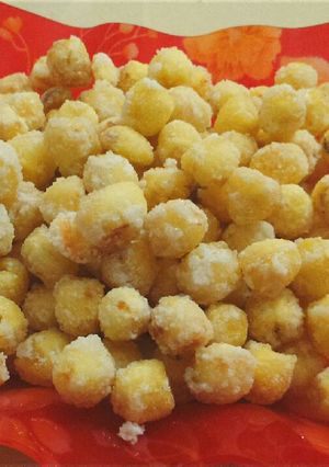 Hình của món Mứt hạt sen.