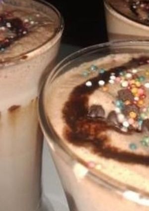 A picture of Chocolate shake.