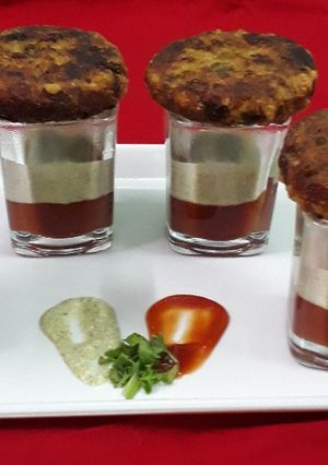 A picture of Veg Maggi Kabab.