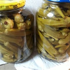 A picture of Pickled Okra II and III.