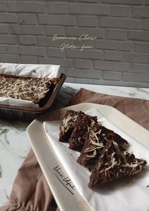 Foto resep Brownies cheese gluten free