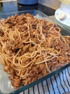 Une photo de Pâte bolognaise vege aux 2 fromages