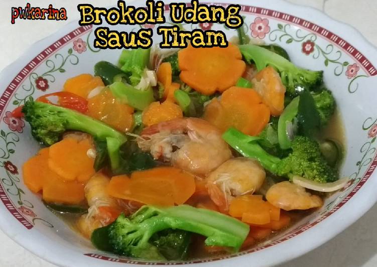 Resep Brokoli Udang Saus Tiram Anti Gagal