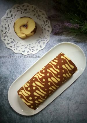 Foto resep Bolu Gulung Batik