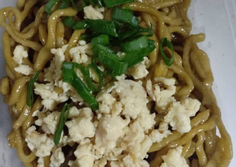 Resep Mie Yamin manis, Enak