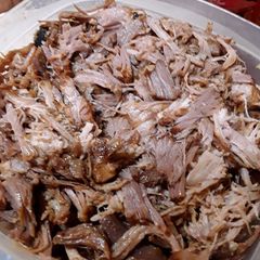 A picture of Instant pot pulled pork.
