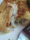 Omelette Doble Cebolla y Queso