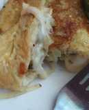 Omelette Doble Cebolla y Queso