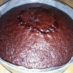 A picture of Alaska cake.