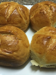A picture of Eggless Burger buns.