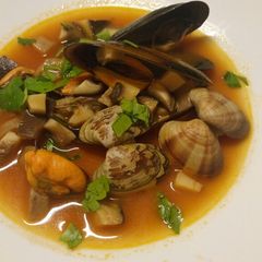 A picture of Zuppa mare e monti sea and mountain soup.