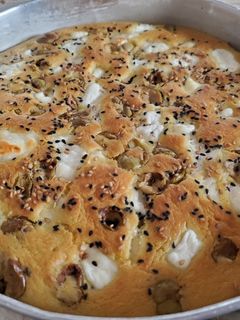 صورة لوصفة كيكة الجبنة البيضاء