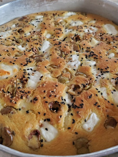 صورة لوصفة كيكة الجبنة البيضاء