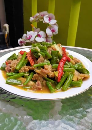 Foto resep Tumis buncis cah daging