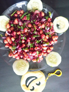 பீட்ரூட் சென்னா சாலட் (Beetroot Channa Recipe in Tamil) செய்முறை முக்கிய புகைப்படம்