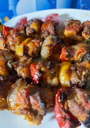 صورة لوصفة شيش طاووق🍢🍢