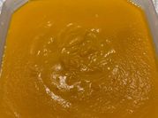 Una foto de crema de zanahoria