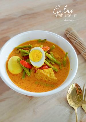 Foto resep Gulai Tahu Telur