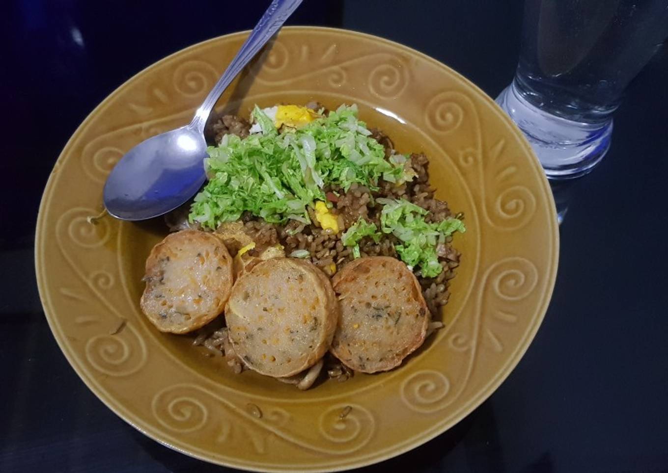 Nasi goreng (menu sahur)