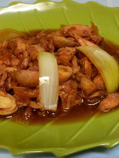 Foto resep Ayam suwir cah jamur