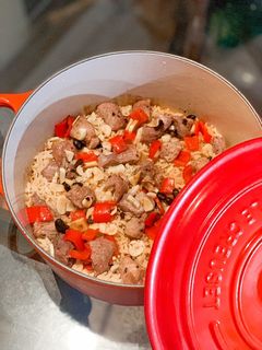 豉椒排骨煲仔飯 的食譜成品照片