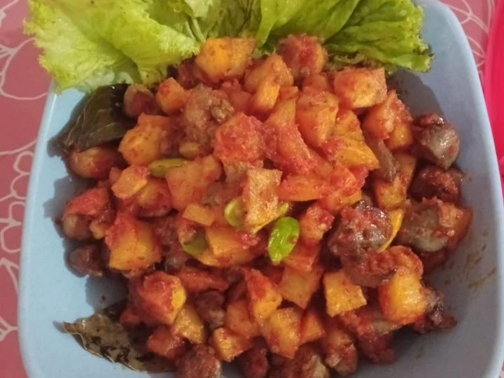 Cara Sederhana Membikin Resep  Sambal goreng kentang ati ampela yang Enak, Enak