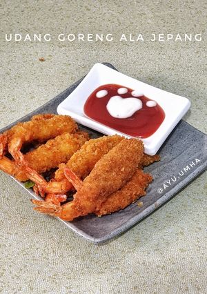 Foto resep Udang Goreng Ala Jepang | Ebi Furai