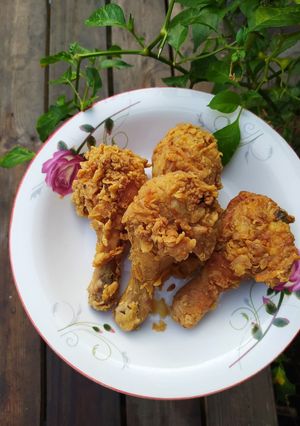 Foto resep Ayam kentucky.. Nagih.. 😁