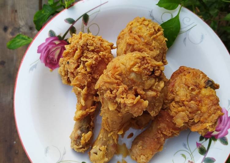 Bagaimana bikin Ayam kentucky.. Nagih.. 😁 menu masakan sehari hari