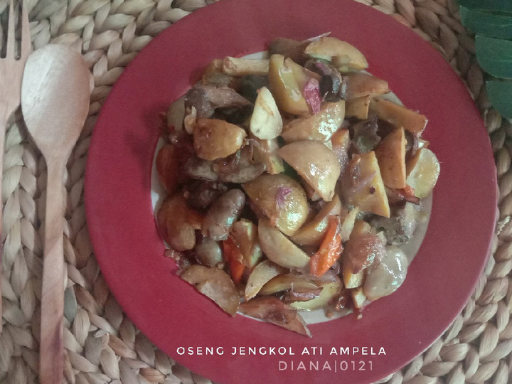 Resep: Oseng Jengkol Ati Ampela Kekinian