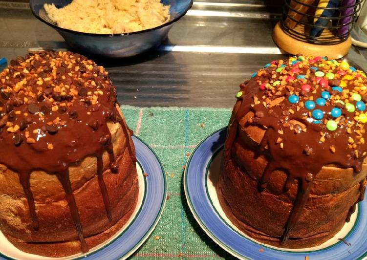 Steps to Prepare Homemade Pan dulce relleno con helado