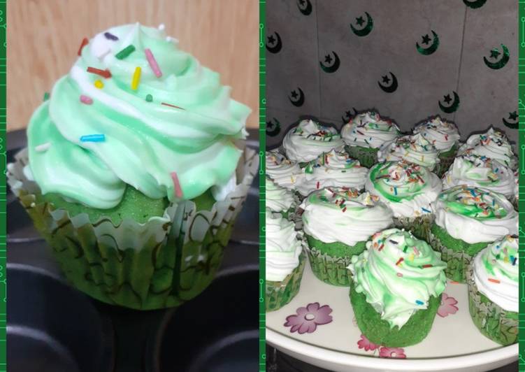 Green Velvet Cupcakes