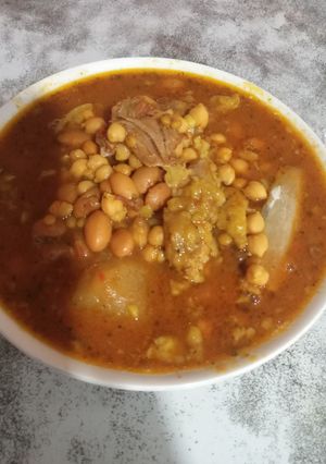 عکسی از دستور آبگوشت