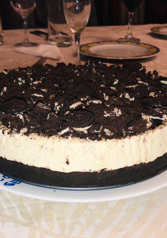 Una foto de Cheesecake de oreo