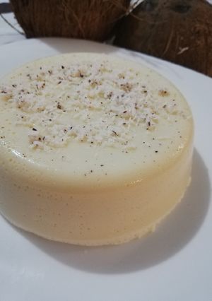 Una foto de Postre frío de Coco
