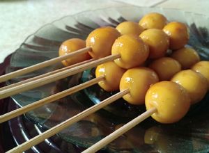 Foto resep Sate telur puyuh + takaran gula garamnya 😉