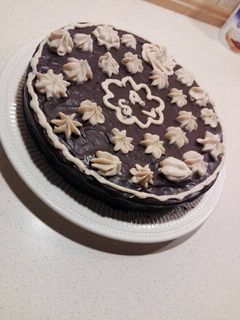 Una foto de Tarta de huesito
