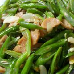 รูปของ Tumis buncis bakso