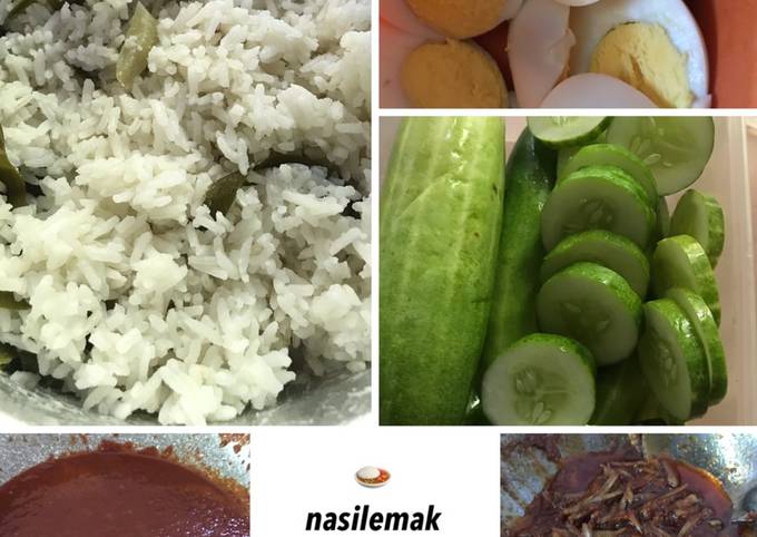 Recipe: Delicious Nasi Lemak