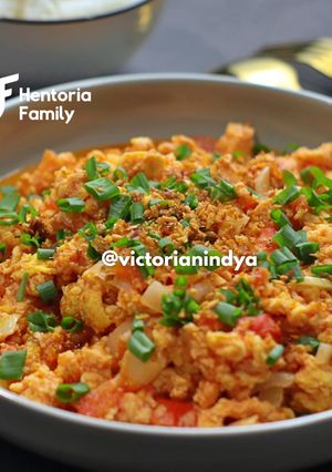 Foto resep Chinese Egg Tomato Stir - Fry