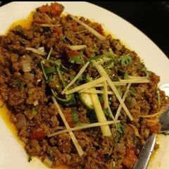 A picture of Beef Qeema.