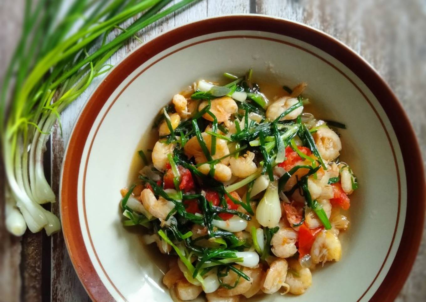 Bagaimana Membuat Tumis Udang & Kucai Anti Gagal